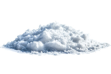 Poster - Snowdrift isolated on a white background