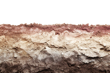 Poster - Soil isolated on a white background