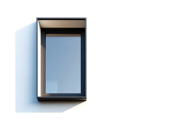 Aufkleber - Modern and minimal house window for interior decoration isolated on a white background