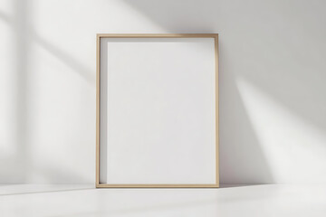 Poster - Photo frame isolated on a white background