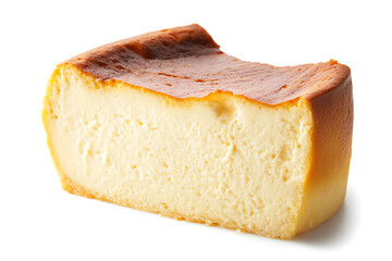Poster - Piece of cheesecake isolated on a white background