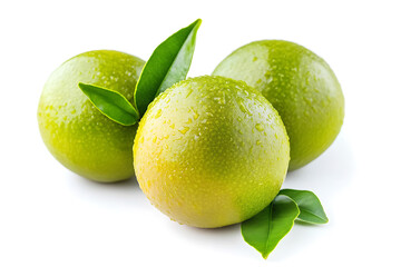 Aufkleber - Monk fruit, a natural sweetener with health benefits isolated on a white background