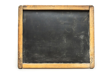 Aufkleber - Old blank blackboard isolated on a white background