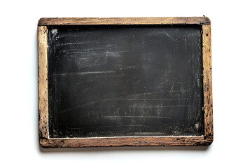 Aufkleber - Old blank blackboard isolated on a white background