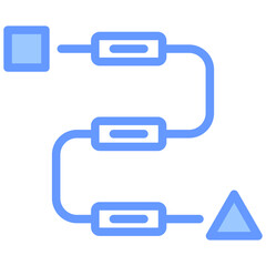 Poster - Pipeline Blue Icon