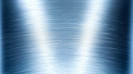 Poster - brushed metal texture background steel surface blue tone industrial design polished steel abstract