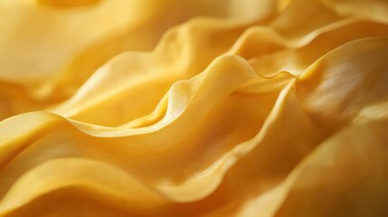 Poster - Abstract golden fabric waves texture background.