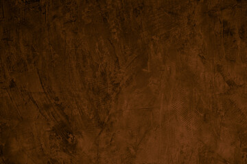 Aufkleber - Old wall texture cement dark black brown background abstract grey color design are light with white gradient background.