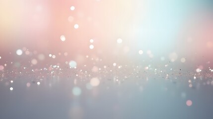 Poster - Captivating sparkle effect digital art abstract background soft colors aesthetic visual delight