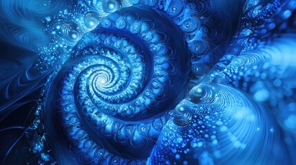 Fototapete - Explore this abstract technology background featuring intricate circuit patterns and digital elements in a captivating blue color scheme, ideal for innovation themes.