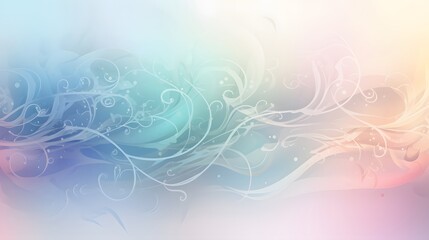 Poster - Dynamic abstract swirl patterns digital art creation colorful background artistic environment whimsical viewpoint