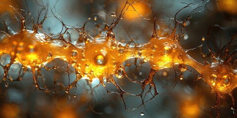 Poster - A detailed view of a human hair follicle, revealing the intricate structures of the skin and hair root at the microscopic level.