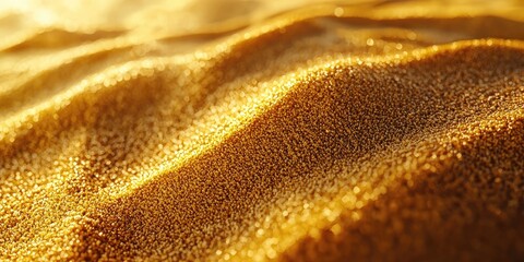 Poster - A close-up of a single grain of sand, highlighting its unique shape and the tiny particles adhering to its surface.