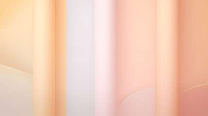 Poster - Captivating abstract patterns digital art visual design soft color palette aesthetic perspective creative exploration