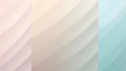 Poster - Abstract wave patterns digital art visual design soft color gradients aesthetic backgrounds modern minimalism
