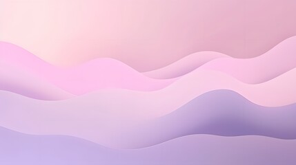 Poster - Gentle wave patterns in soft colors abstract art digital creation tranquil environment aerial view serenity concept