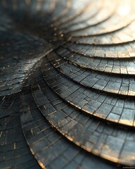 Poster - Wings of imagination a stunning abstract display of infinite patterns digital art modern design close-up view
