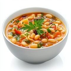 Wall Mural - Pasta e Fagioli with Beans