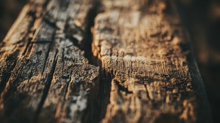 Poster - Weathered Wooden Surface Detailed Texture