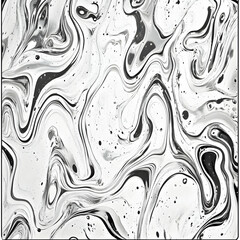 Poster - Abstract Monochrome Swirl Background Image