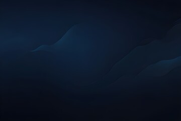 Wall Mural - Dark blue gradient background Generative AI

