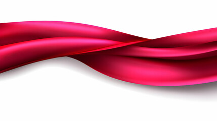Poster - Abstract Pink Wave Background Illustration