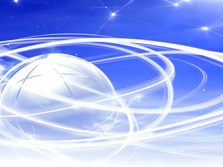 Poster - Abstract Background 3D Sphere