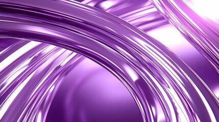 Poster - Purple 3D Abstract Background