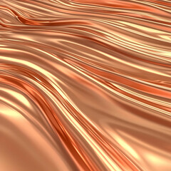 Poster - Abstract 3D Gold Drape Background