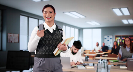 Poster - People Studying And Learning