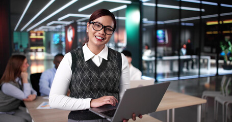 Poster - Diverse Business People Teamwork At Workplace
