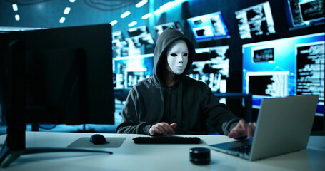 Aufkleber - Hacker Stealing Data From Computer