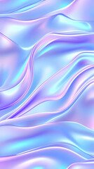 Wall Mural - Abstract 3D Background Purple Blue Waves