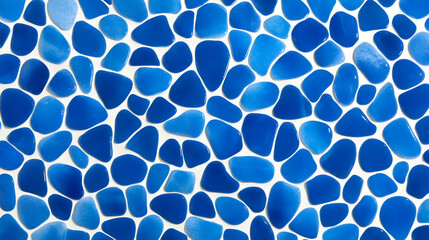 Wall Mural - Blue Pebble Illustration Background