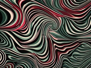 Wall Mural - abstract pattern with lines,Ai generated 