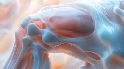 Poster - Minimalistic clean background featuring a closeup of a knee joint illustrating arthritis and joint pain Highlight inflammation osteoarthritis symptoms and rehabilitation tools for treatment
