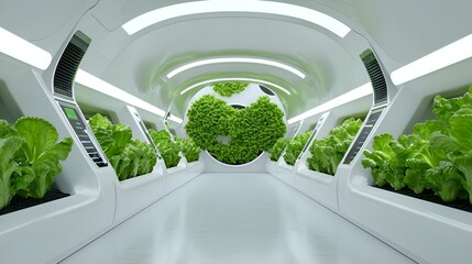 Poster - AI-Powered Greenhouse, an advanced facility utilizing artificial intelligence to optimize plant growth and climate control for sustainable agriculture