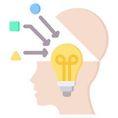 Poster - Open Innovation Flat Icon