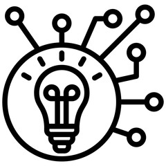 Poster - Disruptive Innovation Outline Icon