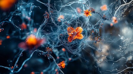 Poster - Exploring the ecology of emotion through networked life histories in nature's intricate web of flowers