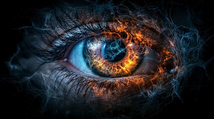 Aufkleber - Exploring perception across multiple realities enhanced sensory experiences in abstract visual art