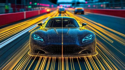 Poster - ai-driven automotive simulation enhances real-time vehicle development and optimization