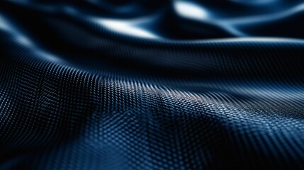 Aufkleber - Closeup of sleek carbon fiber background intricate kevlar texture pattern black crumpled material creating a futuristic hightech surface ideal for automotive or industrial design