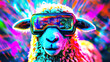 © Porechenskaya - Cyber party sheep.