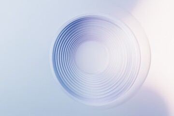 Poster - Swirling patterns of light create a mesmerizing illusion of endless depth and tranquility in a peaceful space. Generative AI