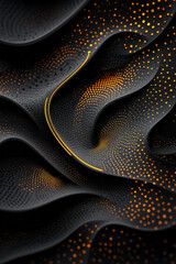 Poster - a creative visualization of number theory, featuring prime numbers arranged in visually appealing pa