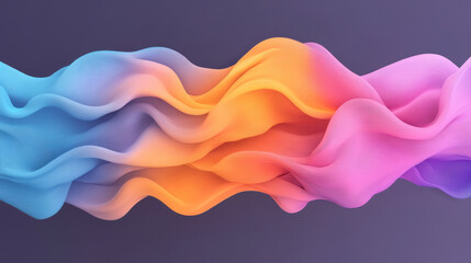 Aufkleber - an elegant representation of the wave-particle duality, showing light behaving both as waves and par