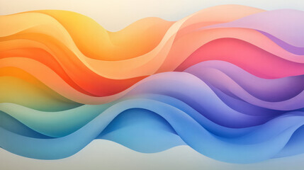 Poster - An abstract representation of sound waves emanating from a musical instrument, blending vibrant colors and flowing patterns,