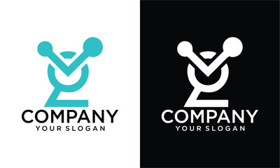 Aufkleber - Creative Abstract logo design.Vector logo