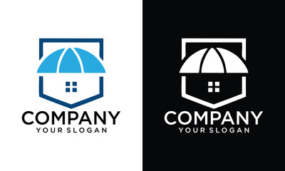 Aufkleber - Creative home care template logo